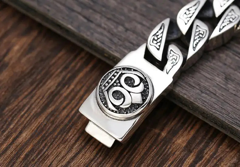 DRAVEN — Retro 925 Silver Chain Bracelet