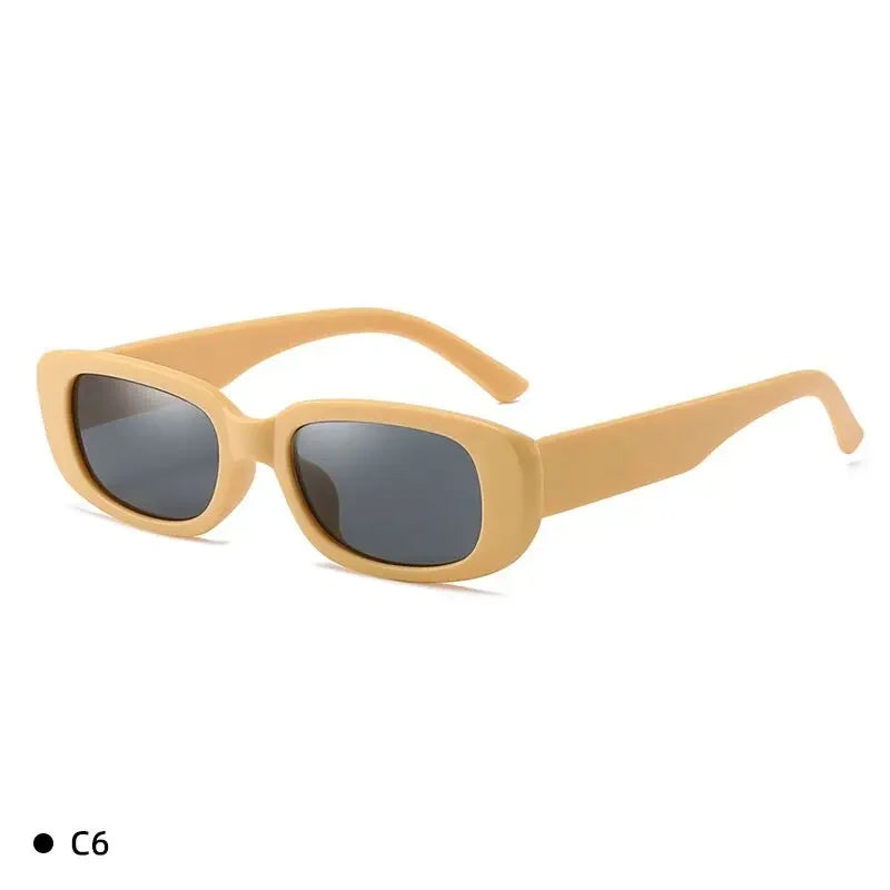 DRAVEN — Retro Square Sunglasses – Classic Small Frame Design