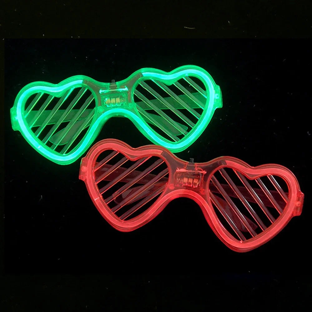DRAVEN — Glow Light Sunglasses – Neon Party Style