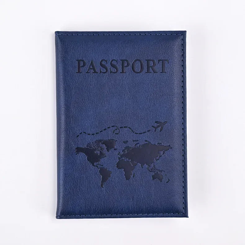 DRAVEN — PU Leather Passport Holder Travel Wallet Unisex Design