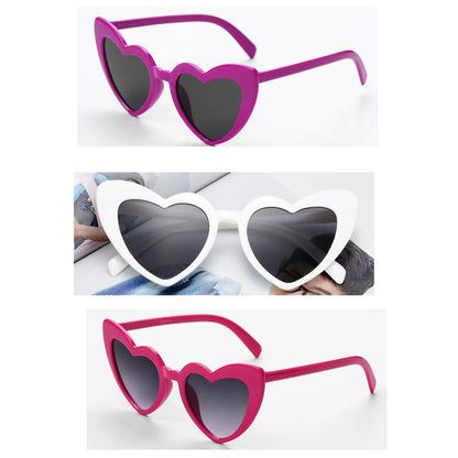 Heart Diffraction Sunglasses – Love Light Effect Party Eyewear – Elegant Men's Accessory | Accessorio Uomo Elegante