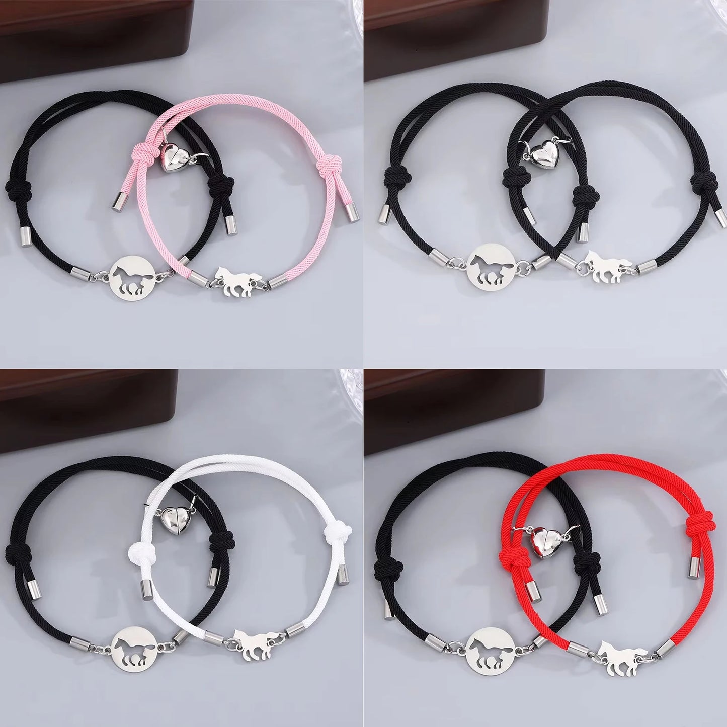 DRAVEN — Magnetic Couple Rope Bracelets