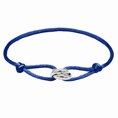 Unisex Rope Bracelet with Metal Buckle