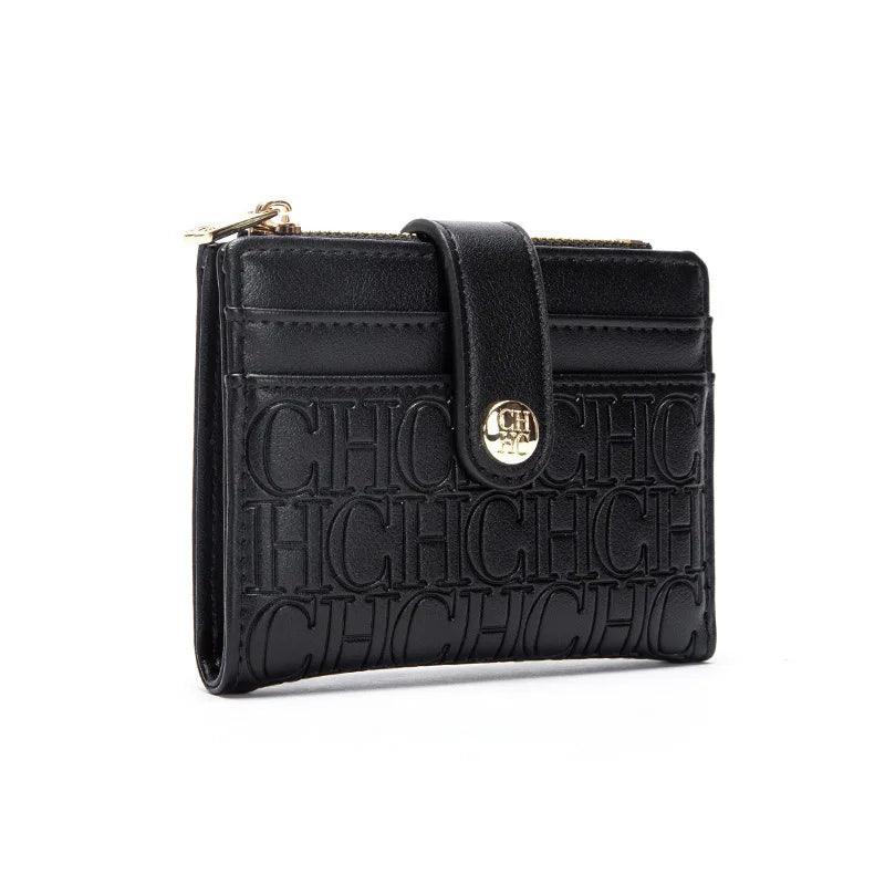 DRAVEN — Classic Square Wallet Women 2025 Snap Closure Design