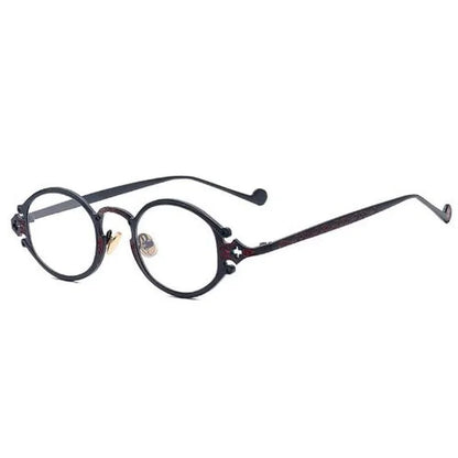 Gold Metal Sunglasses – Oval Gothic Vintage Design – Elegant Men's Accessory | Accessorio Uomo Elegante