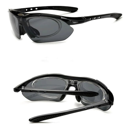 Cycling Sport Sunglasses – Road & Mountain Design – Elegant Men's Accessory | Accessorio Uomo Elegante