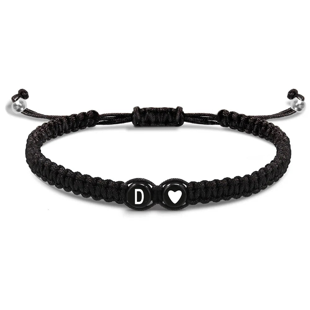 DRAVEN — A–Z Initial Braided Bracelet