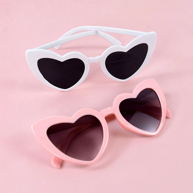 DRAVEN — Heart Shape Sunglasses – Trendy Street Love Party Shades