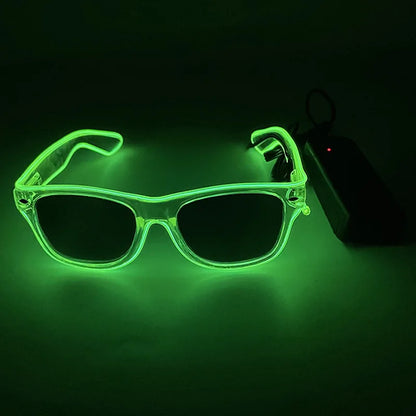 Rave Glow Party Sunglasses – Celebration Style – Elegant Men's Accessory | Accessorio Uomo Elegante