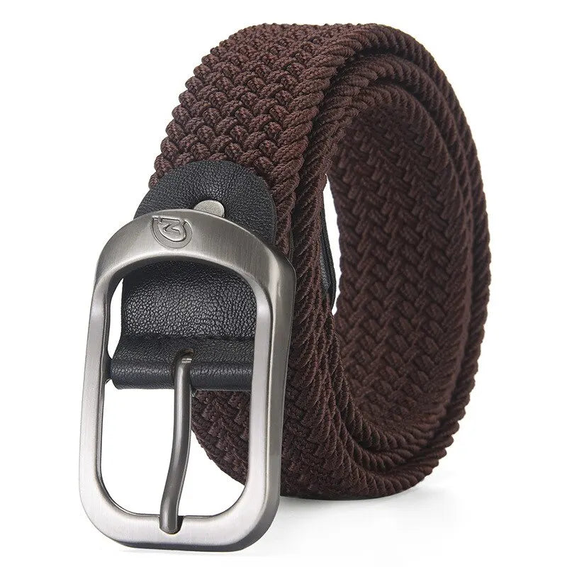 DRAVEN — Woven Elastic Belt Unisex Casual Outdoor Design