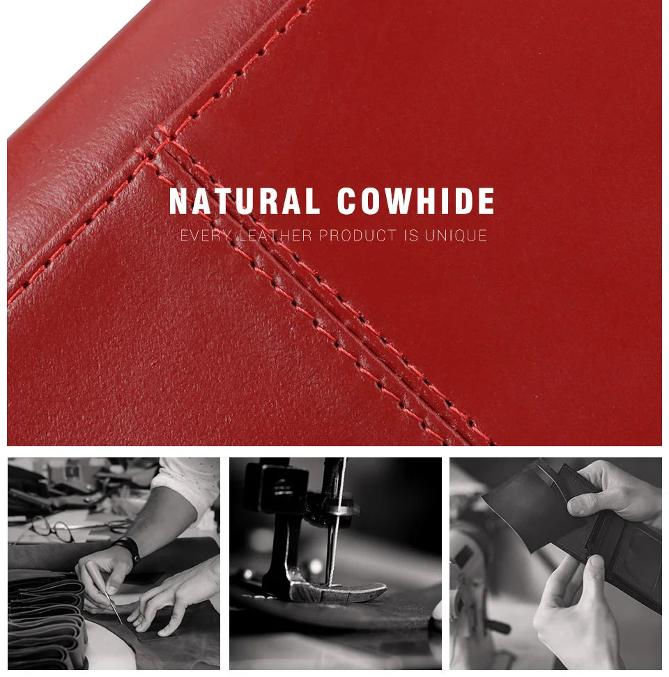 DRAVEN — Luxury Leather Wallet Women RFID Phone Handbag Coin Purse