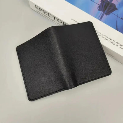 Classic PU Leather Wallet Unisex Short Slim Design – Elegant Men's Accessory | Accessorio Uomo Elegante