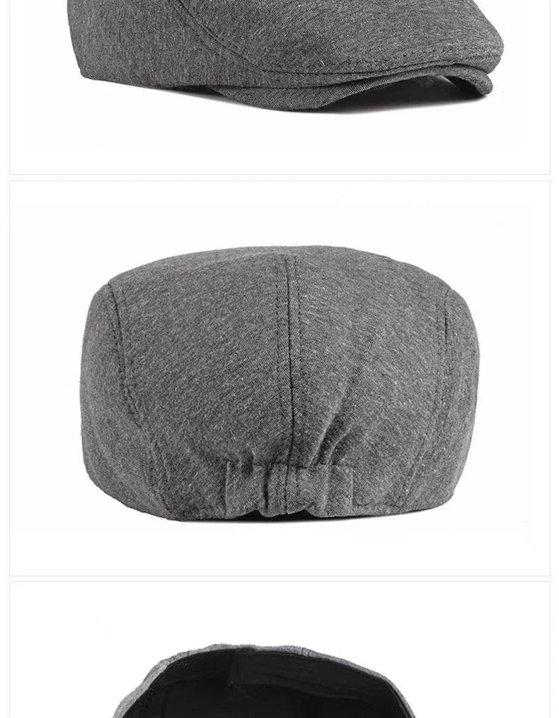 DRAVEN — 2025 Retro Soft Beret – Minimalist Street Style Cap