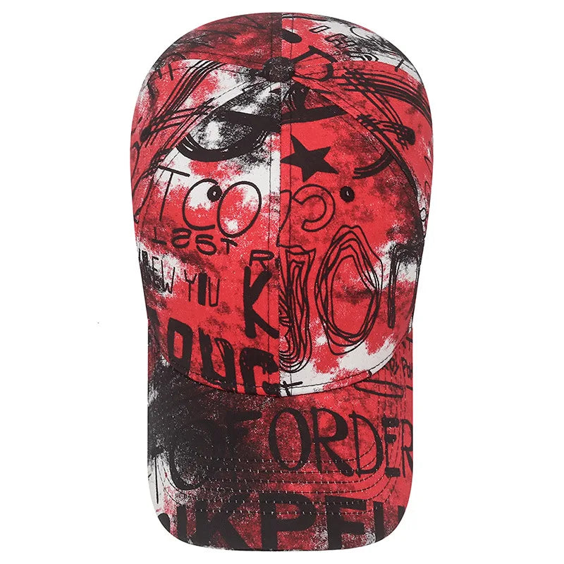 DRAVEN — Graffiti Street Baseball Cap – Unisex Trendy Style