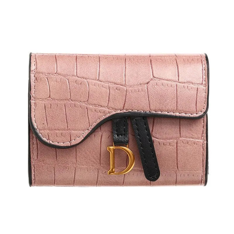 DRAVEN — Mini PU Leather Wallet Women Luxury Card Holder