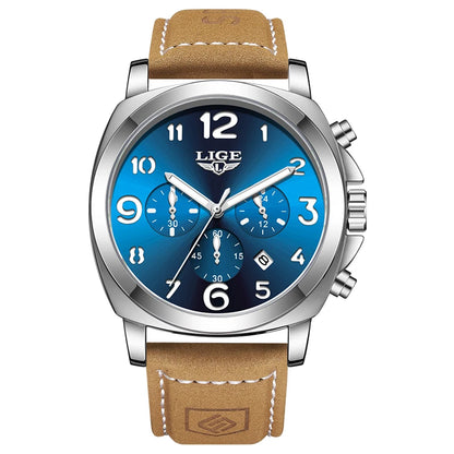 Men’s Luxury Chronograph Watch – Sporty & Waterproof Design – Elegant Men's Accessory | Accessorio Uomo Elegante