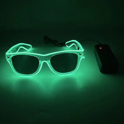 Rave Glow Party Sunglasses – Celebration Style – Elegant Men's Accessory | Accessorio Uomo Elegante