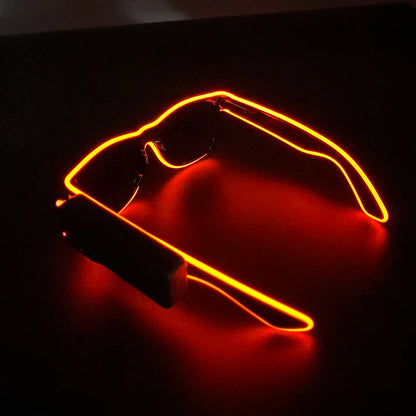 Wireless LED Glow Sunglasses – Carnival Party Style