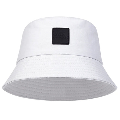 New York Leather Label Bucket Hat – Unisex Street Style