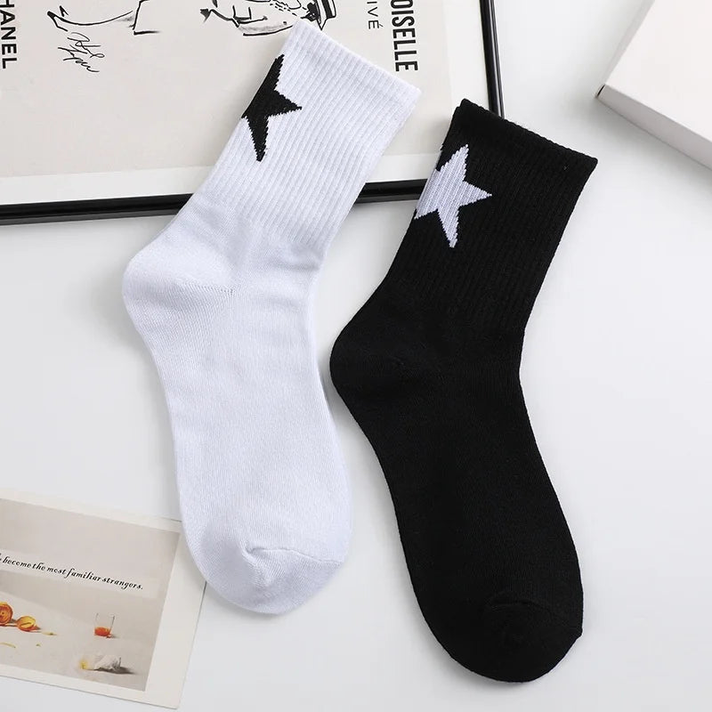 DRAVEN — Star Pattern Ankle Socks – Unisex Street Sport Style