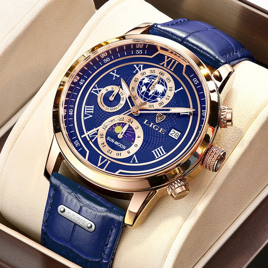 DRAVEN — Defining Elegance –  Men’s Business Quartz Watch with Luminous Waterproof Design — Watches | DRAVEN