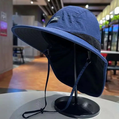 Wide Brim Waterproof Bucket Hat – Unisex Outdoor Protection
