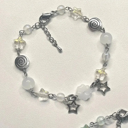 Matching Charm Friendship Bracelets (Set of Three) – Elegant Men's Accessory | Accessorio Uomo Elegante