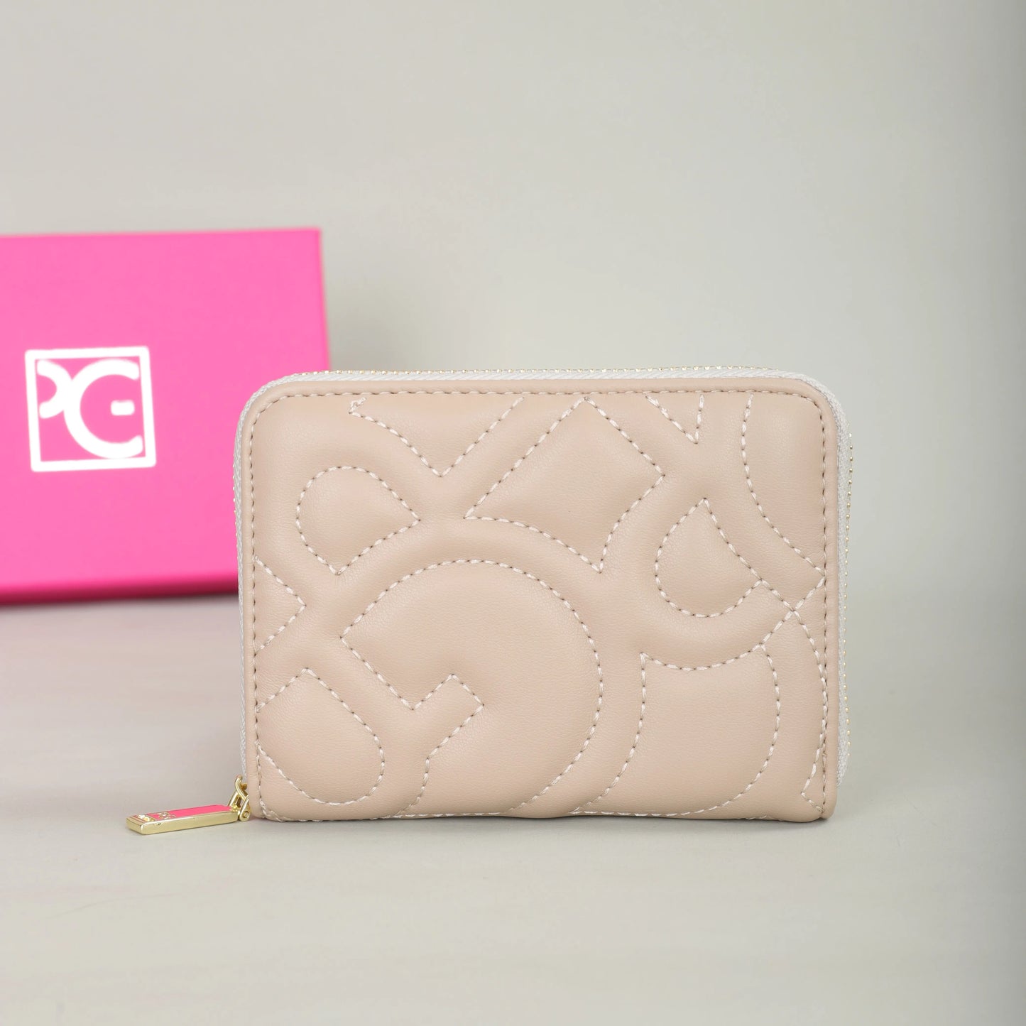 DRAVEN — Retro Leather Wallet Unisex 2025 Letter Print Design