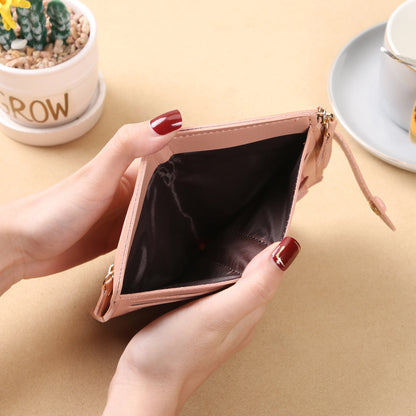 Luxury Short Wallet Women Multifunction Coin Purse – Elegant Men's Accessory | Accessorio Uomo Elegante