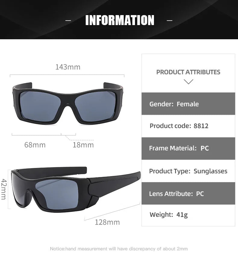 DRAVEN — Futuristic Sports Shield Sunglasses – Y2K Driving Style