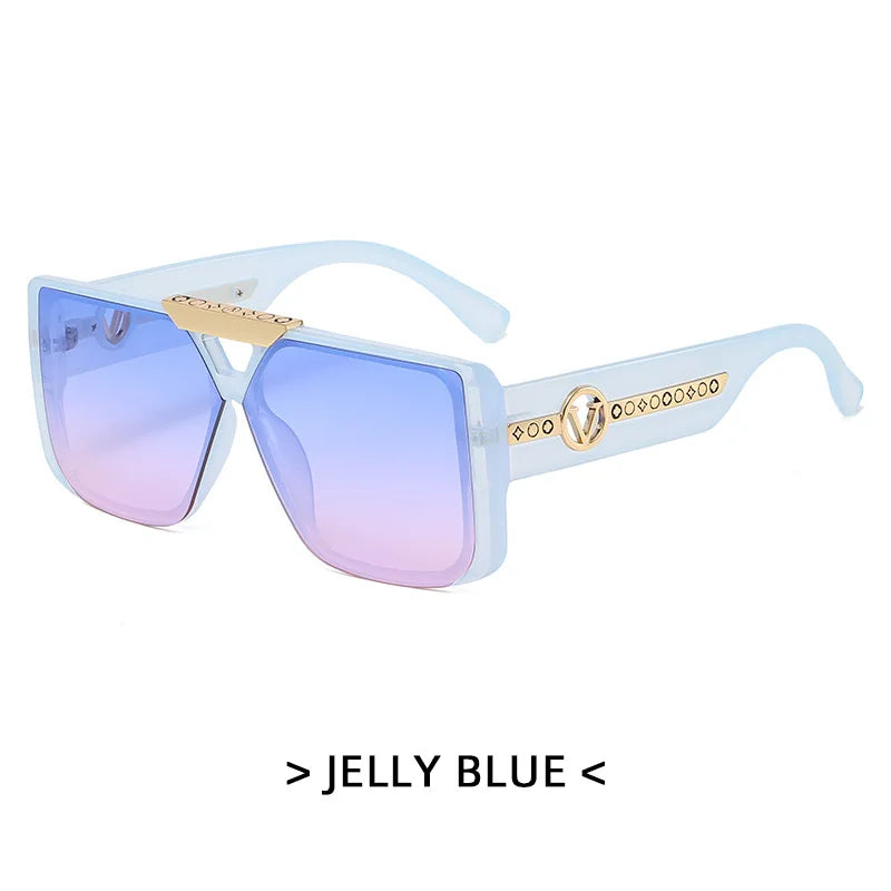 DRAVEN — Large Square Street Sunglasses – Designer Travel Style