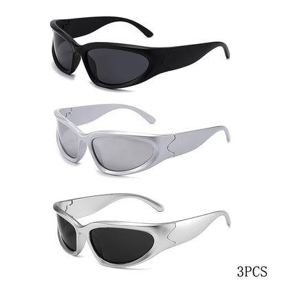 Sports Cycling Sunglasses – Y2K Modern Style – Elegant Men's Accessory | Accessorio Uomo Elegante