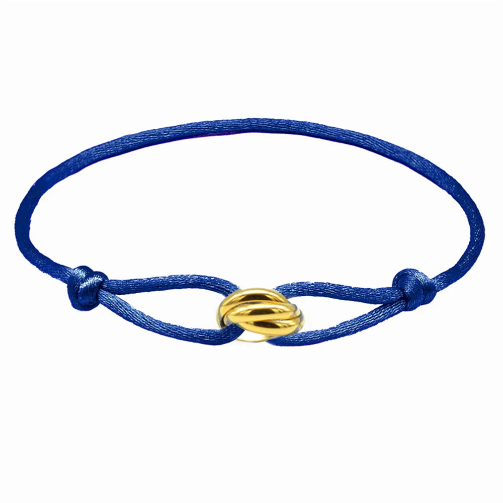 DRAVEN — Unisex Rope Bracelet with Metal Buckle
