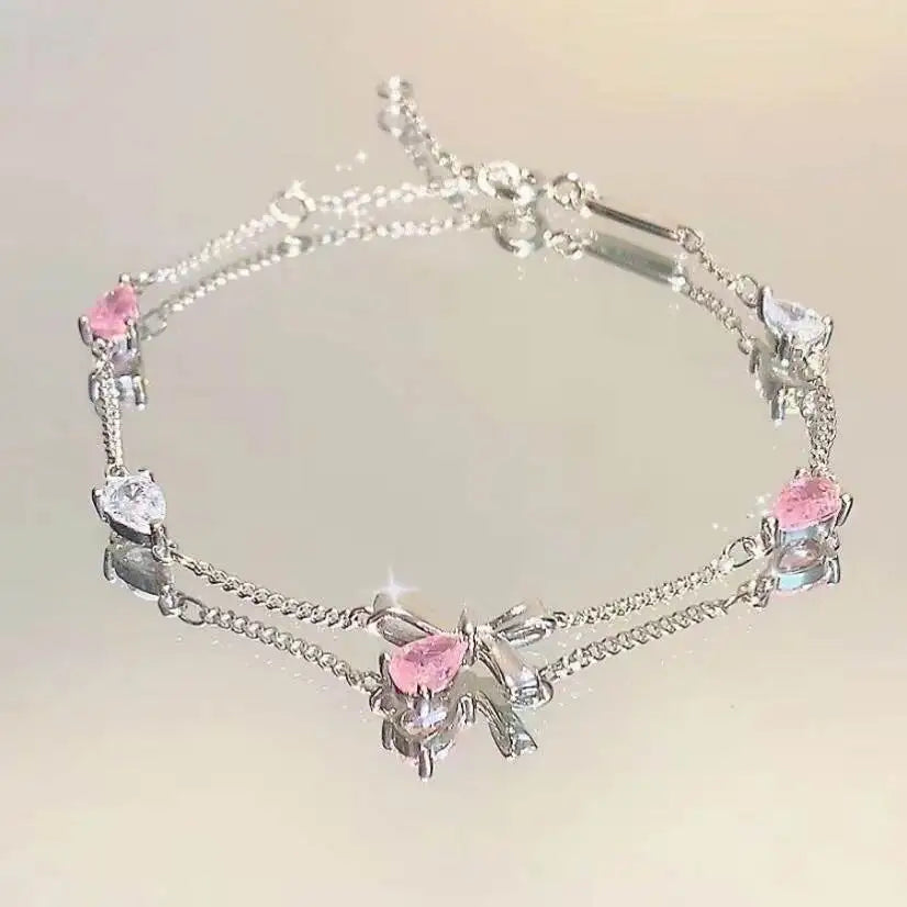 Draven Crystal Blossom Bracelet – Elegant Men's Accessory | Accessorio Uomo Elegante
