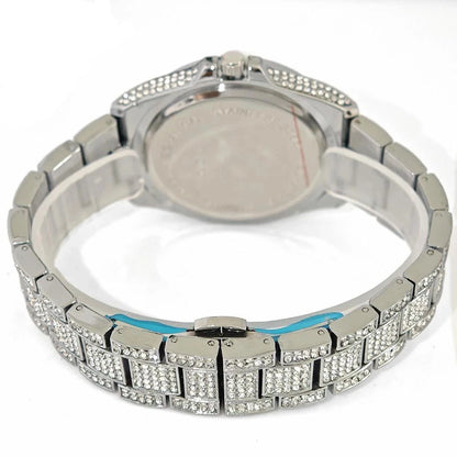 Frost Legend – Men’s Ice Steel Precision Watch with Calendar – Elegant Men's Accessory | Accessorio Uomo Elegante