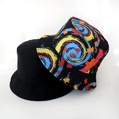 Graffiti Reversible Bucket Hat – Unisex Street Style