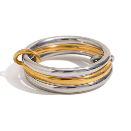 Luxury Minimalist Stackable Ring For Men & Women – Elegant Men's Accessory | Accessorio Uomo Elegante