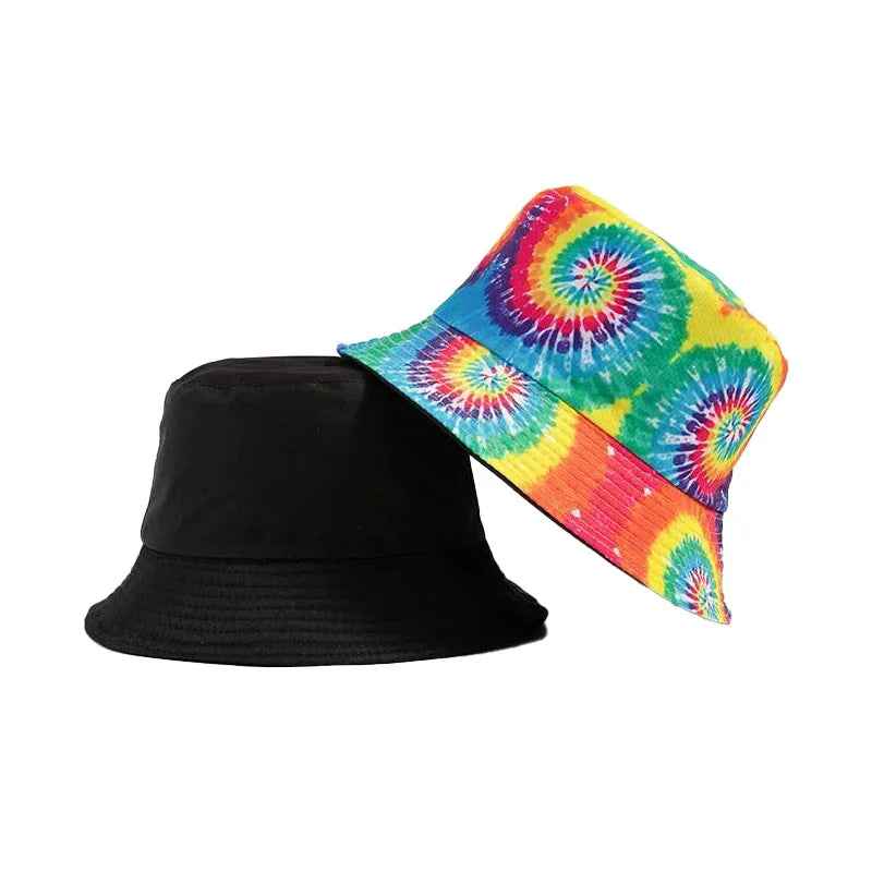 DRAVEN — Graffiti Reversible Bucket Hat – Unisex Street Style