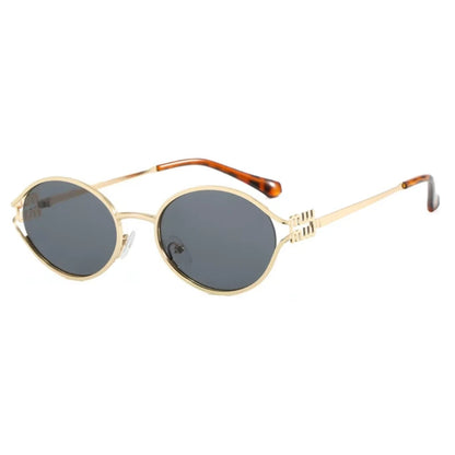 Metal Frame Sunglasses – Designer UV Protection – Elegant Men's Accessory | Accessorio Uomo Elegante