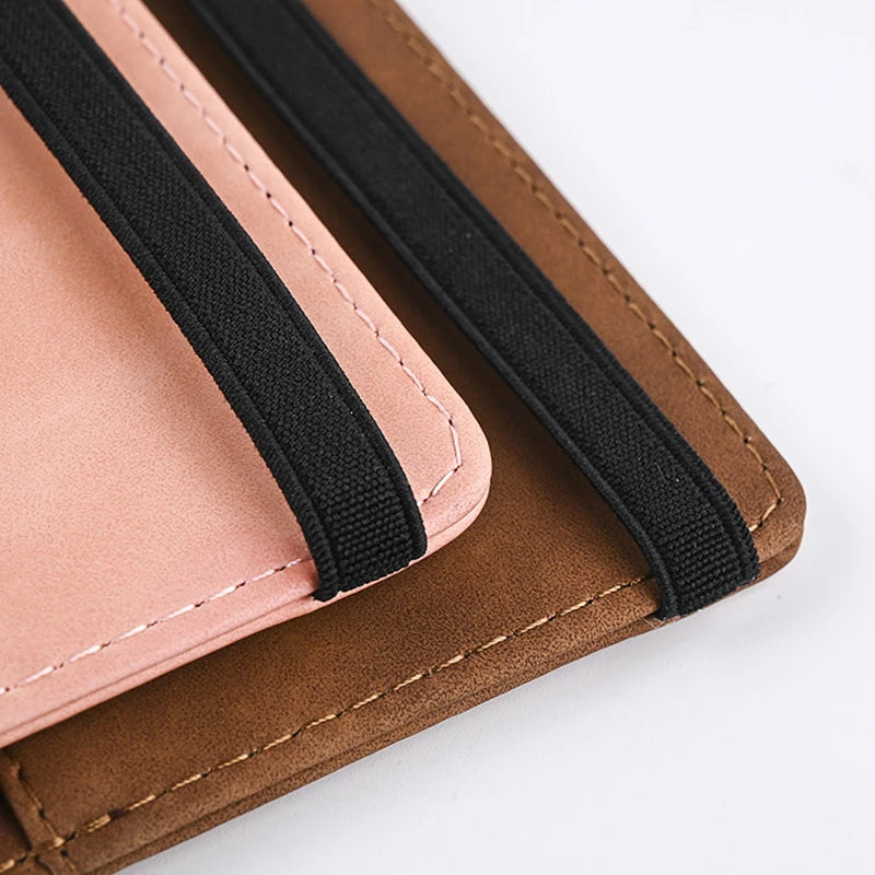DRAVEN — PU Leather Travel Wallet Men Passport Card Holder