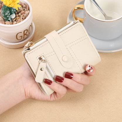 Luxury Short Wallet Women Multifunction Coin Purse – Elegant Men's Accessory | Accessorio Uomo Elegante