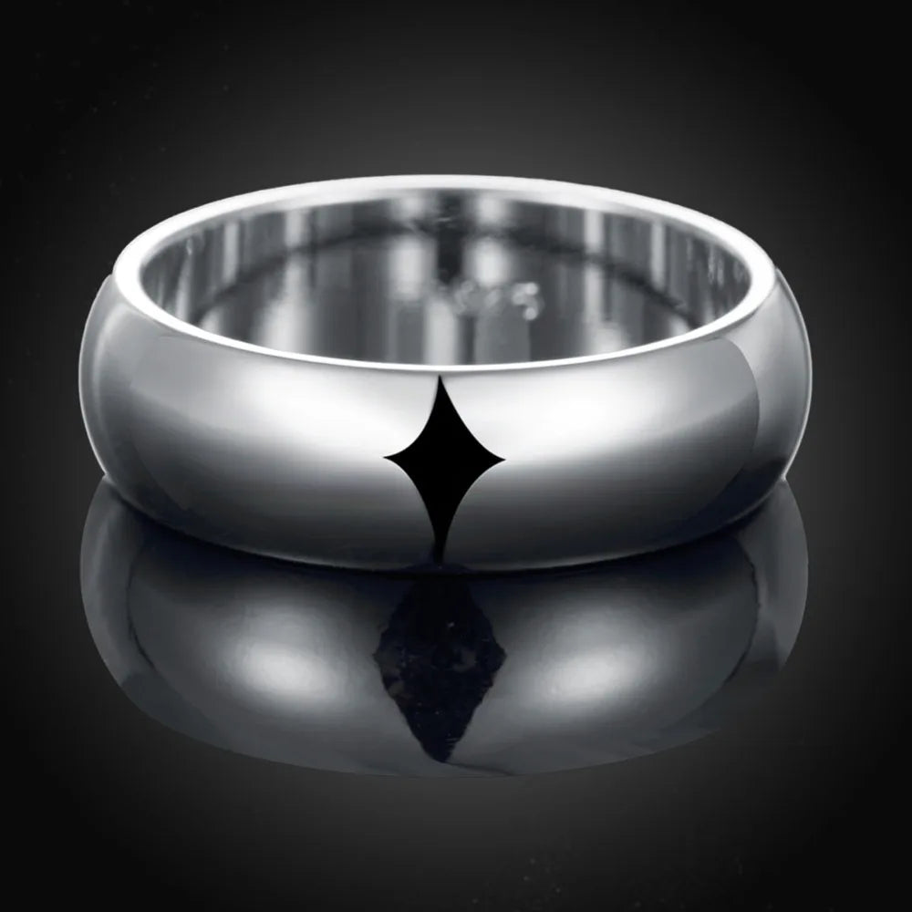 DRAVEN — Classic Sterling Silver Circle Ring