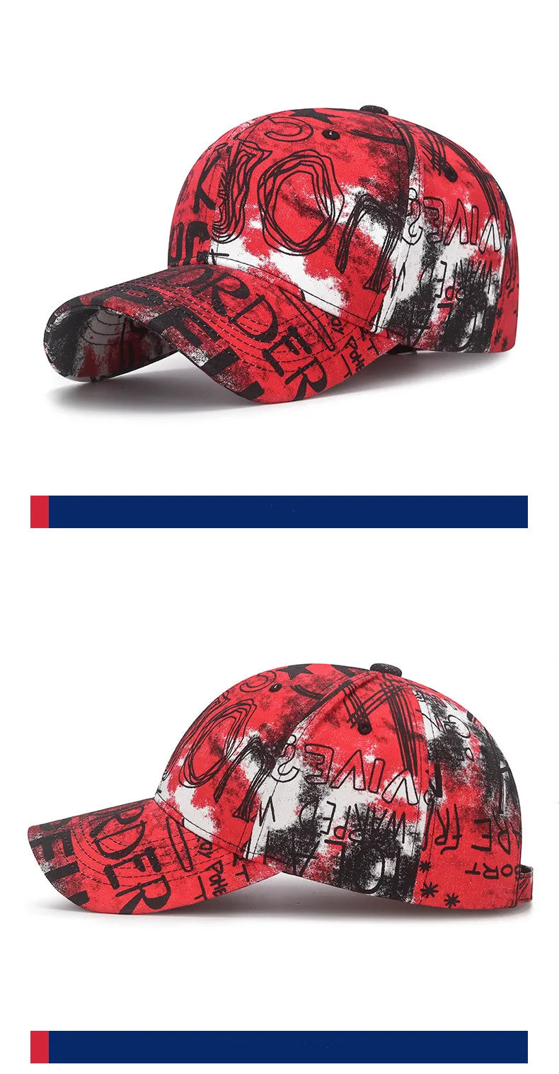 DRAVEN — Graffiti Street Baseball Cap – Unisex Trendy Style