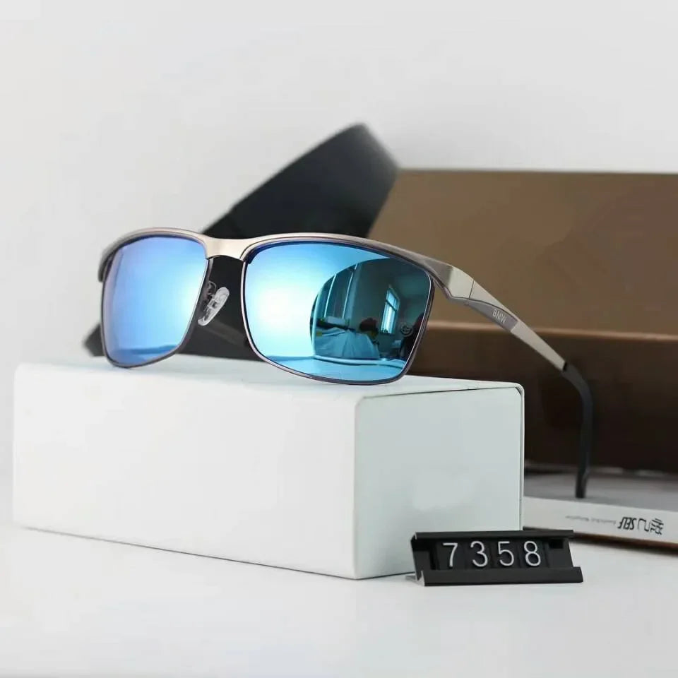 2025 Square Sunglasses – Classic Polarized Design – Elegant Men's Accessory | Accessorio Uomo Elegante