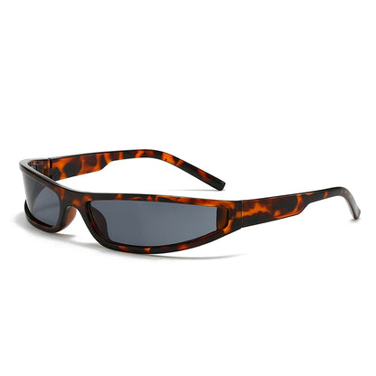 Narrow Frame Tech Sunglasses – Futuristic Cycling Style – Elegant Men's Accessory | Accessorio Uomo Elegante