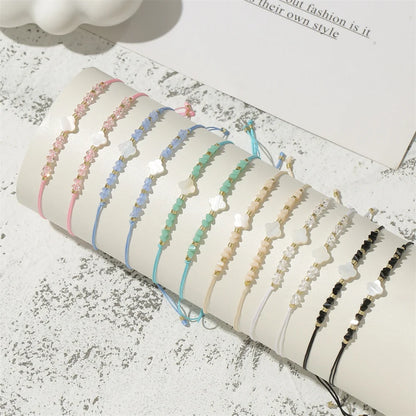 12-Piece Beaded Braided Bracelet Set – Elegant Men's Accessory | Accessorio Uomo Elegante