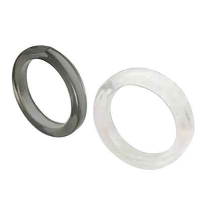 2PCS Colorful Resin Ring Set – Elegant Men's Accessory | Accessorio Uomo Elegante