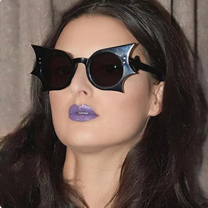 DRAVEN — Bat Sunglasses – Halloween Party Retro  Shades