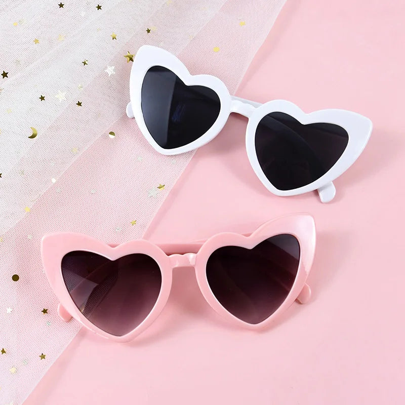 DRAVEN — Heart Shape Sunglasses – Trendy Street Love Party Shades