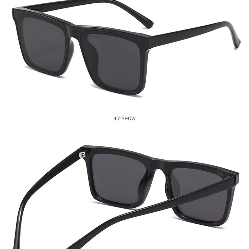 DRAVEN — Minimal Square Luxury Sunglasses – Unisex Fashion Shades